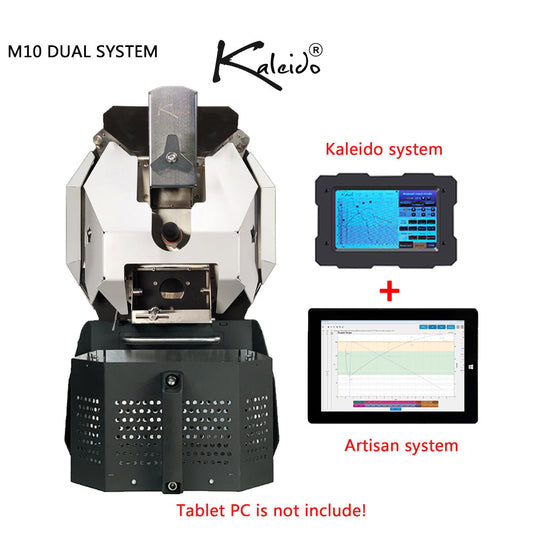 M10 Dual System 1.2kg Coffee Roaster (Kaleido & Artisan) - Version 2 Sealed - 120V