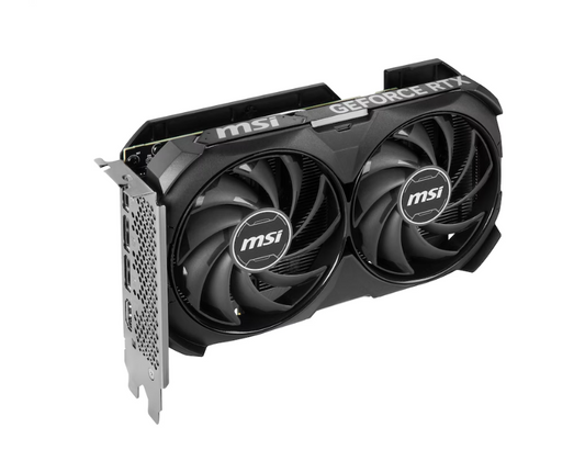 MSI GeForce RTX 4060 Ti Ventus 2X Black 8G OC - 8GB GDDR6 - Gaming Grafikkarte